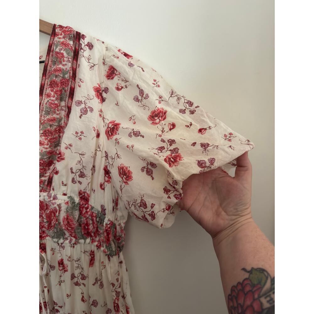 BEAUTIFUL Free People - Lysette maxi dress L - cottagecore dream frock - Picture 6 of 16